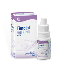 TIMOLOL 0.5% SOL OFT. MK FCO X 5 ML