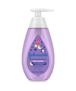 BANO LIQ.J&J BABY ANTES DORMIR FCO X 200 ML