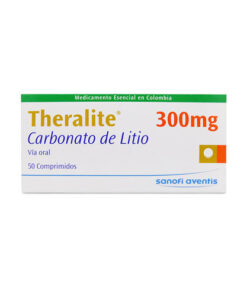 THERALITE 300 MG CAJA X 50 COMP