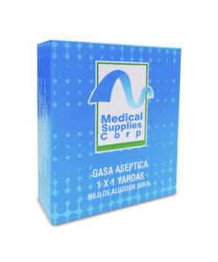 GASA MEDICAL SUPL. 1 X 1 CAJA X 1 UND