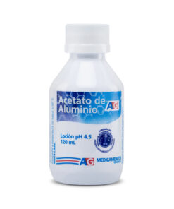 ACETATO DE ALUMINIO A.G. FCO X 120 ML