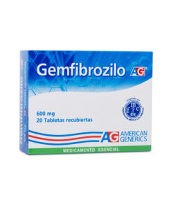 GEMFIBROZILO 600 MG A.G. CAJA X 20 TABS