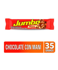 CHOCOLATINA JUMBO MANI BARRA X 35 GR.