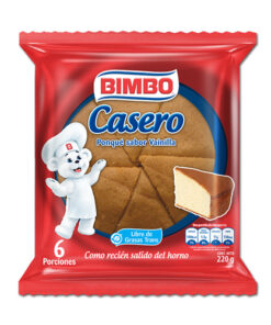 PONQUE BIMBO CASERO BOLSA X 240 GR