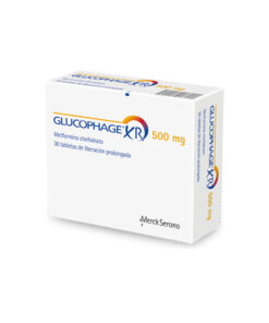 GLUCOPHAGE XR 500 MG CAJA X 30 TABS