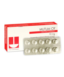 MUTUM CR 10 MG ** CAJA X 10 COMP