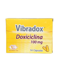 VIBRADOX 100 MG CAJA X 14 CAPS