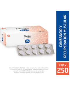 TIAMINA 300 MG MK CAJA X 250 TABS