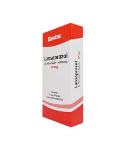 LANSOPRAZOL 30 MG GENFAR CAJA X 14 TABS