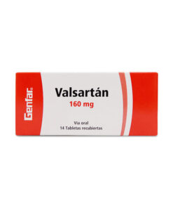 VALSARTAN 160 MG GENFAR ** CAJA X 14 TABS