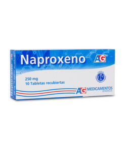 NAPROXENO 250 MG A.G. CAJA X 10 TABS