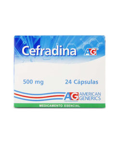 CEFRADINA 500 MG A.G. CAJA X 24 CAPS