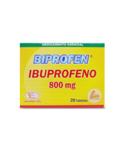 BUPROFEN 800 MG CAJA X 20 TABS
