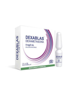 DEXABLAS 8 MG CAJA X 5 AMPS