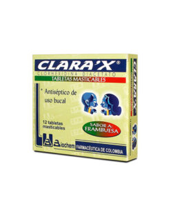 CLARAX MASTICABLE CAJA X 12 TABS