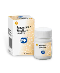 PANCREATINA SIMETICONA   MK FCO X 30 TABS