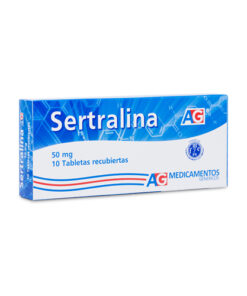 SERTRALINA  50 MG A.G. CAJA X 10 TABS