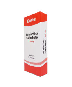 TERBINAFINA 250 MG GFAR CAJA X 14 TABS