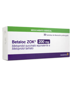 BETALOC ZOK 200 MG ** CAJA X 30 TABS
