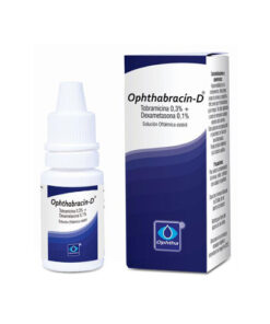 OPHTHABRACIN-D FCO X 5 ML