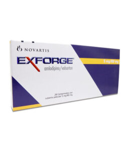 EXFORGE 5/80 MG ** CAJA X 28 TABS
