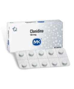 CLONIDINA 150 MG MK CAJA X 20 TABS