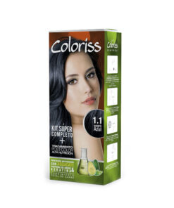 TINTE COLORISS 1.1 NEGRO AZUL X 50 GR