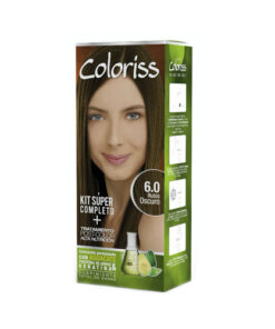 TINTE COLORISS 6 RUBIO OSCURO X 50 GR