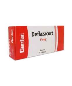 DEFLAZACORT  6 MG GENFAR ** CAJA X 10 TABS