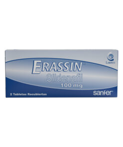 ERASSIN 100 MG CAJA X 2 TABS