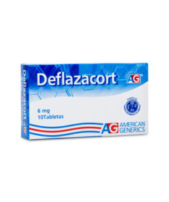 DEFLAZACORT  6 MG A.G. CAJA X 10 TABS