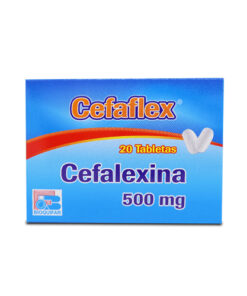 CEFAFLEX 500 MG CAJA X 20 TAB