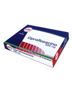 CIPROFLOXACINO 500 MG COASP CAJA X 6 TABS