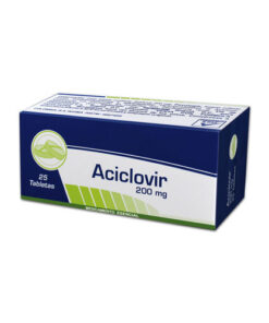 ACICLOVIR 200 MG COASP CAJA X 25 TABS