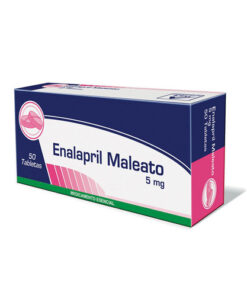 ENALAPRIL 5 MG COASP CAJA X 50 TABS