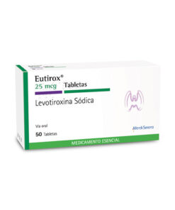 EUTIROX  25 MCG CAJA X 50 TABS