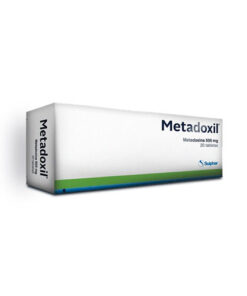 METADOXIL 500 MG CAJA X 20 TABS