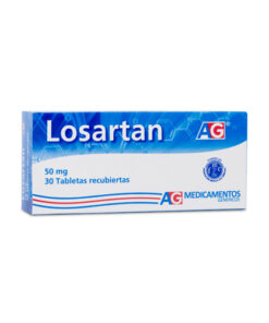 LOSARTAN  50 MG A.G. CAJA X 30 TABS