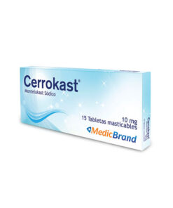 CERROKAST 10 MG CAJA X 15 TABS