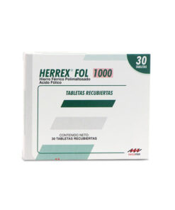 HERREX FOL 1000 CAJA X 30 TABS