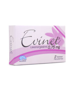 EVINET 0.75 MG ** CAJA X 2 TABS