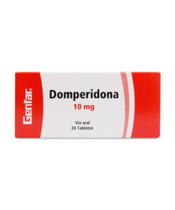 DOMPERIDONA 10 MG GENFAR CAJA X 20 TABS