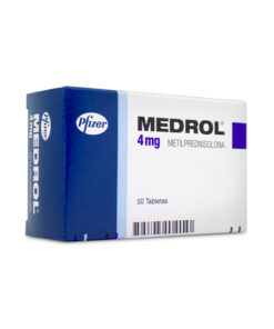 MEDROL 4 MG CAJA X 50 TABS