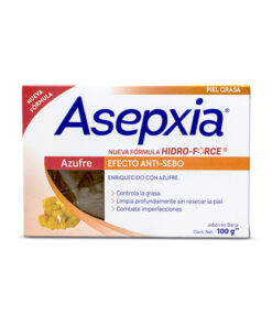 ASEPXIA JABON AZUFRE BARRA X 100 GR