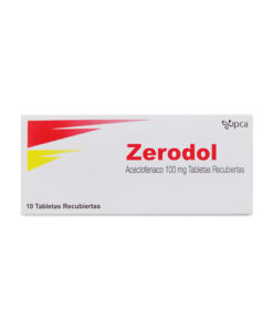 ZERODOL 100 MG CAJA X 10 TABS