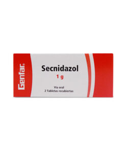 SECNIDAZOL 1 GR GENFAR CAJA X 2 TABS