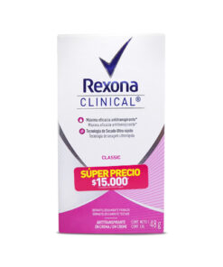 DESO REXONA CREMA CLINICAL WOMEN CLASSIC FCO X 48 GR