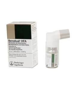 BERODUAL HFA 200 DOSIS FCO X 10 ML