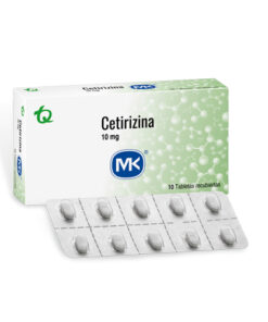 CETIRIZINA 10 MG MK CAJA X 10 TABS