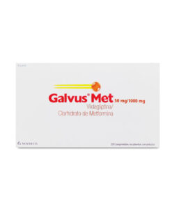 GALVUS MET 50MG/1000MG CAJA X 28 COMP